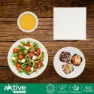 Aktive Biologiskt Nedbrytbara Engångsartiklar 180 Bitar, White, One Size