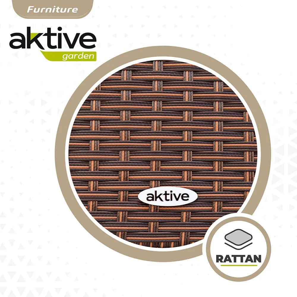 Aktive Bord Med 4 Stolar unisex, Black, One Size Aktive Bord Med 4 Stolar unisex, Black, One Size
