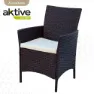 Aktive Bord Med 4 Stolar unisex, Black, One Size