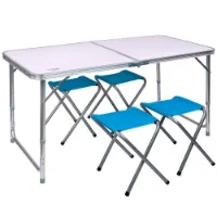 Aktive Bord Med Pall 120x60x70 Cm