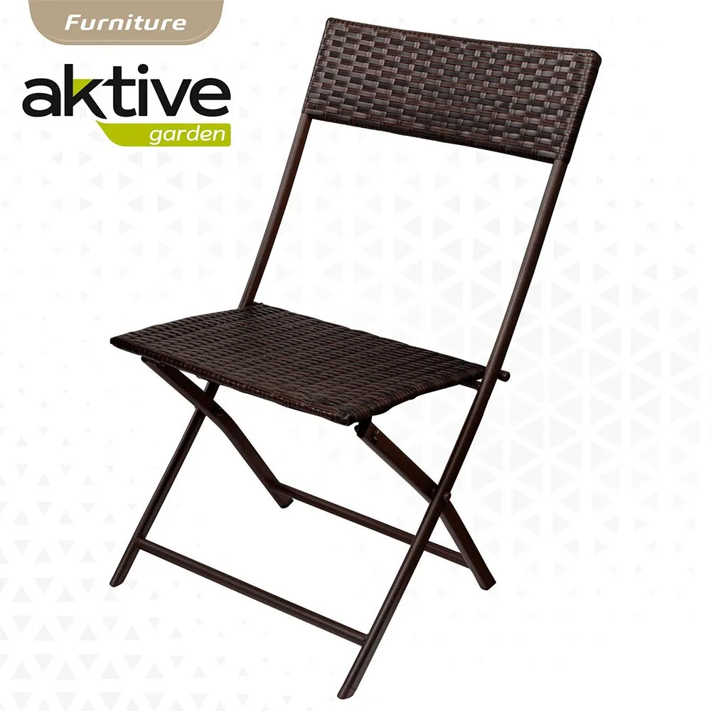 Aktive Bord Och 2 Stolar Set unisex, Brown, One Size Aktive Bord Och 2 Stolar Set unisex, Brown, One Size