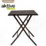 Aktive Bord Och 2 Stolar Set unisex, Brown, One Size