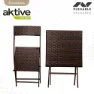 Aktive Bord Och 2 Stolar Set unisex, Brown, One Size