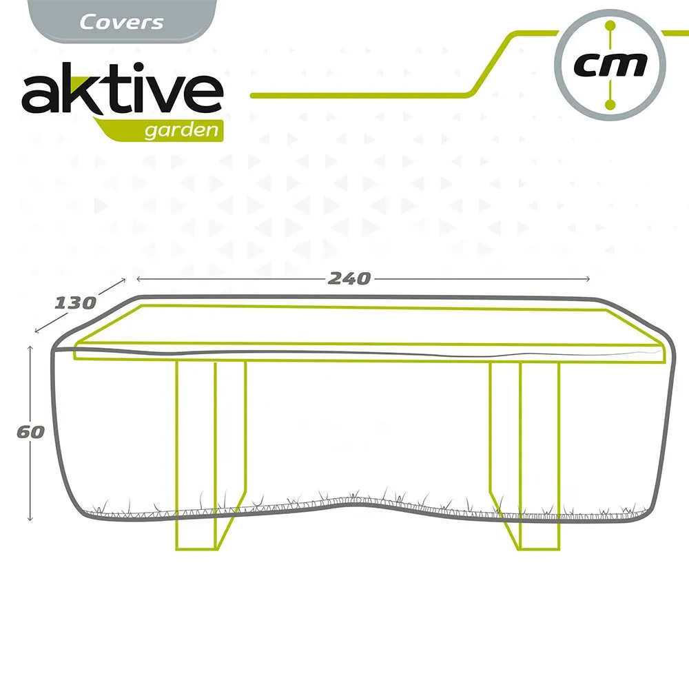 Aktive Bordsskydd unisex, Greys, 240 x 130 x 60cm Aktive Bordsskydd unisex, Greys, 240 x 130 x 60cm