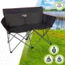 Aktive Camping 121x63x88 Cm Folding Stol, Black, One Size