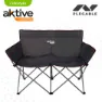 Aktive Camping 121x63x88 Cm Folding Stol, Black, One Size