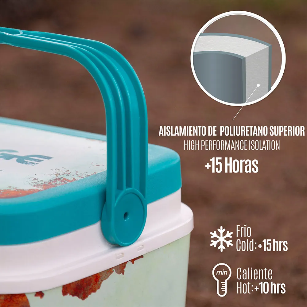 Aktive Classic 24l Styv Bärbar Kylbox, Multicolour, One Size