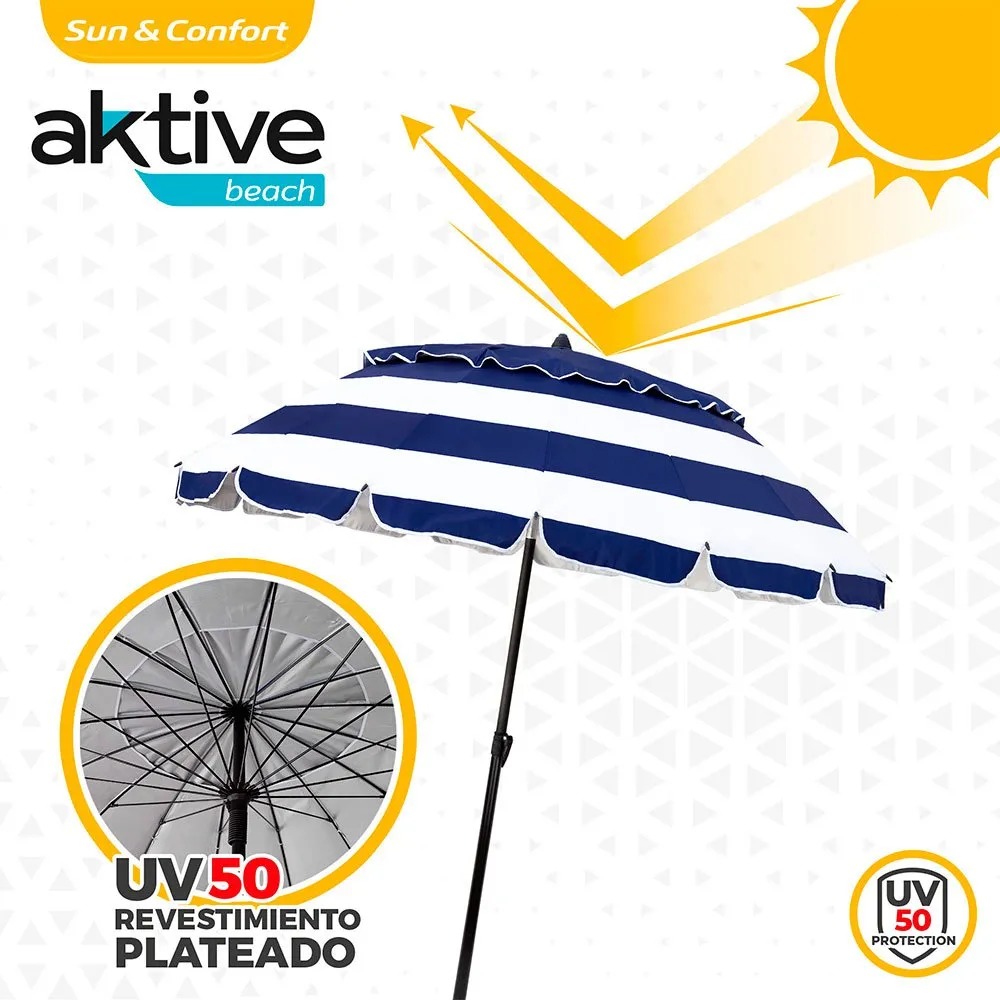 Aktive D220 Parasoll unisex, Blue, One Size Aktive D220 Parasoll unisex, Blue, One Size
