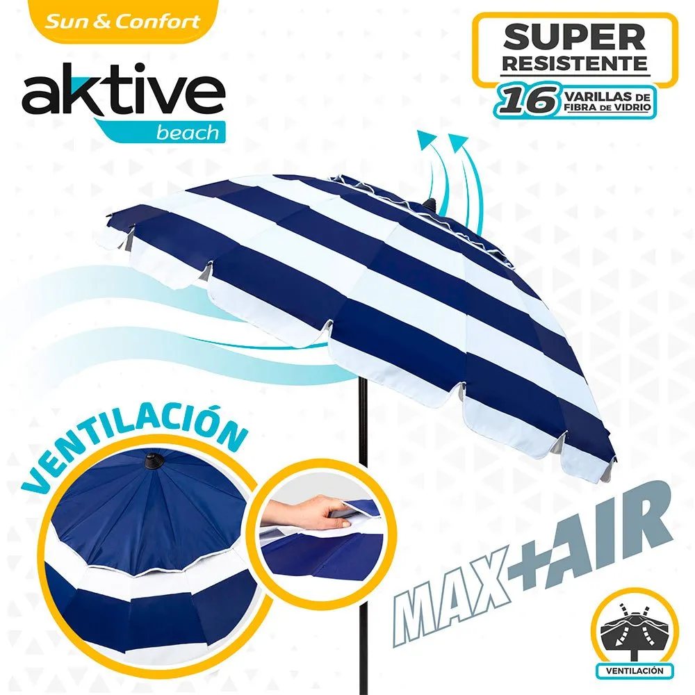 Aktive D240 Tubo Uv50 Parasoll unisex, Blue, One Size Aktive D240 Tubo Uv50 Parasoll unisex, Blue, One Size
