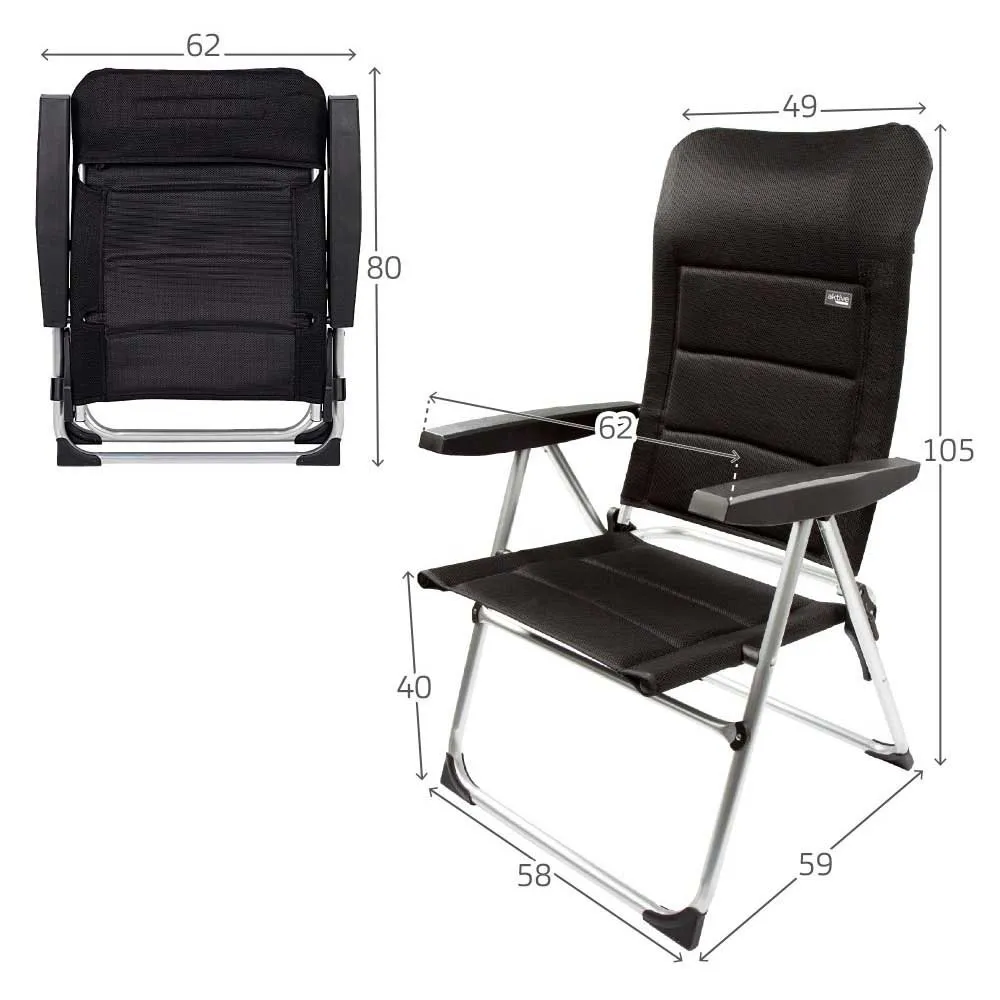 Aktive Deluxe-fällstol Med Flera Lägen unisex