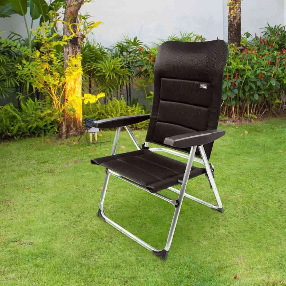 Aktive Deluxe Flerpositionsfällstol Refurbished unisex, Black, 65 x 48 x 4cm