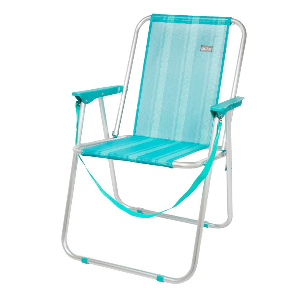 Aktive Fällbar Stol I Aluminium 53x44x76 Cm unisex, Tom mediterranean, One Size