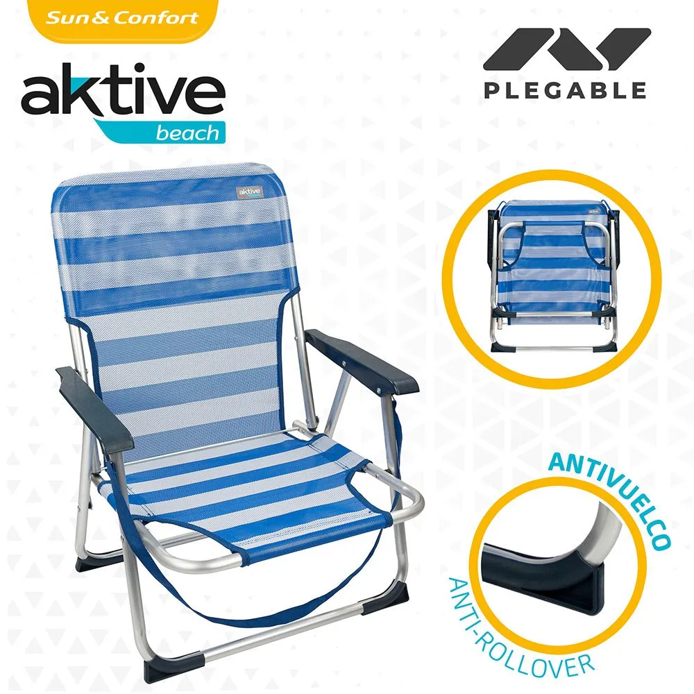Aktive Fällbar Stol I Aluminium 55x35x72 Cm unisex Aktive Fällbar Stol I Aluminium 55x35x72 Cm unisex
