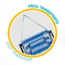 Aktive Fällbar Stol I Aluminium 55x35x72 Cm unisex