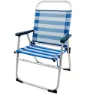 Aktive Fällbar Stol I Aluminium 56x50x88 Cm unisex, White / blue, One Size