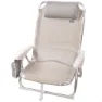 Aktive Fällbar Strandstol I Aluminium Med Flera Lägen unisex