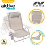 Aktive Fällbar Strandstol I Aluminium Med Flera Lägen unisex