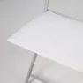 Aktive Fällbar Trädgårdsstol unisex, White, 46 x 55 x 81cm