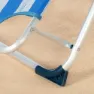 Aktive Fällbar Vilstol Med Dyna Refurbished, Blue / white, 153 x 60 x 83cm