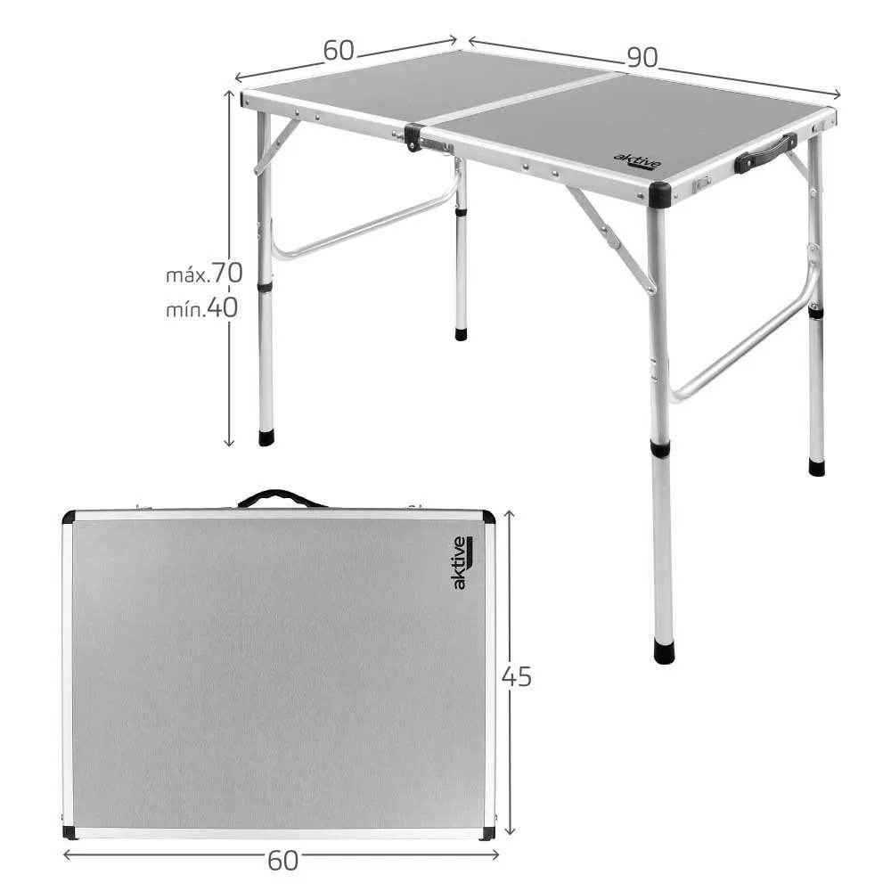 Aktive Fällbart Campingbord unisex