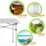 Aktive Fällbord 70x70x70 Cm unisex, White, One Size