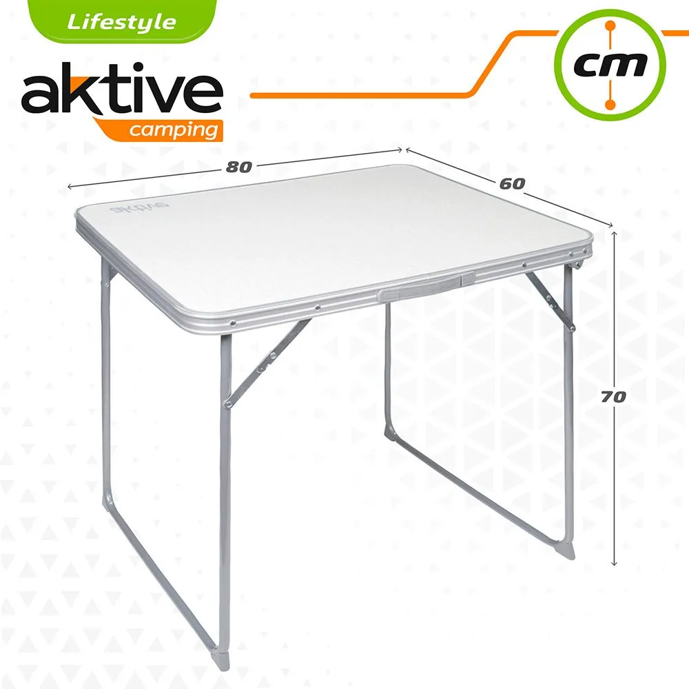 Aktive Fällbord 80x60x70 Cm unisex, White, One Size Aktive Fällbord 80x60x70 Cm unisex, White, One Size