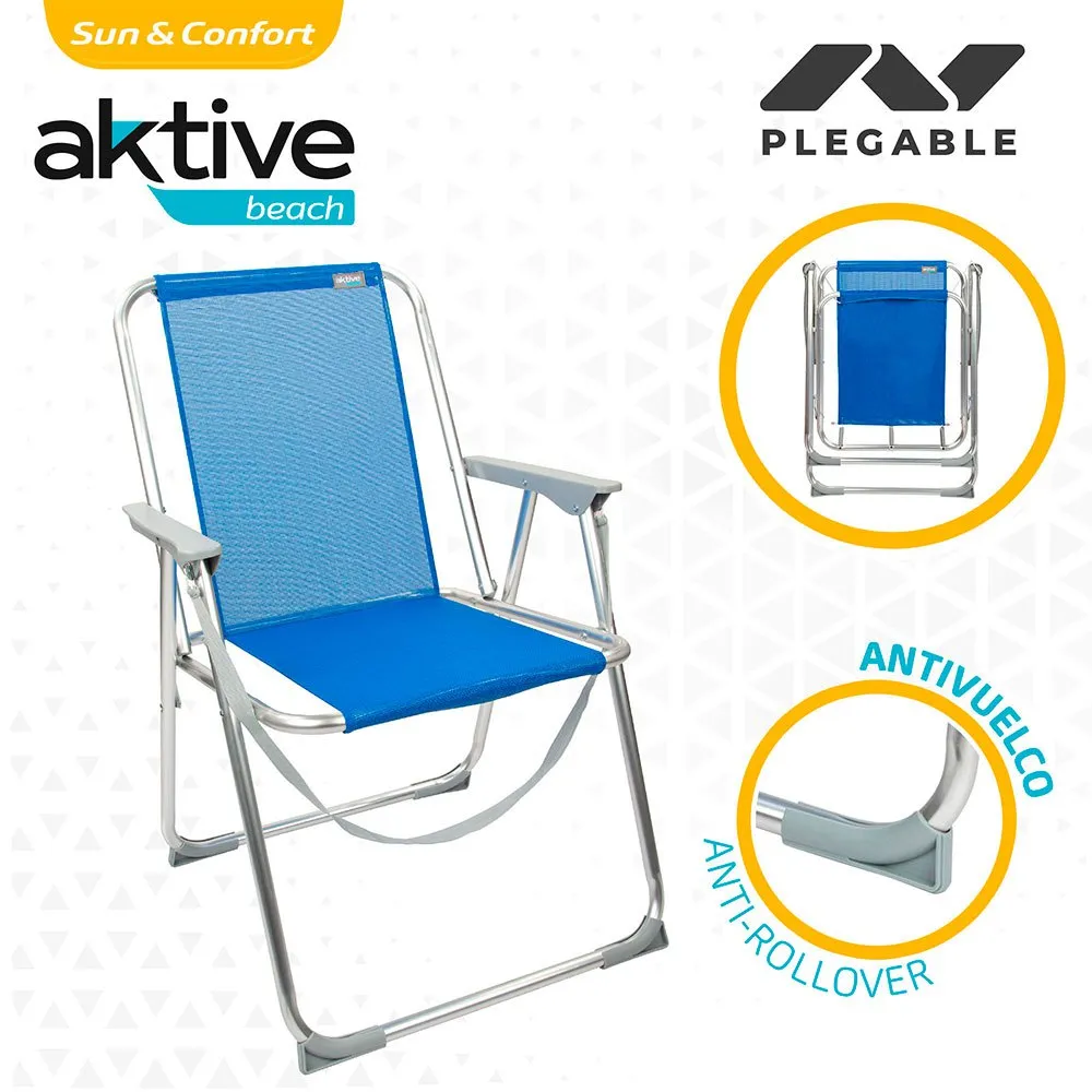 Aktive Fast Fällstol 53x44x76 Cm unisex Aktive Fast Fällstol 53x44x76 Cm unisex