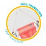 Aktive Fast Hopfällbar Strandstol I Aluminium unisex, Coral, One Size