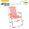 Aktive Fast Hopfällbar Strandstol I Aluminium unisex, Coral, One Size
