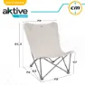 Aktive Fåtölj 70x76x96 Cm unisex, White, One Size