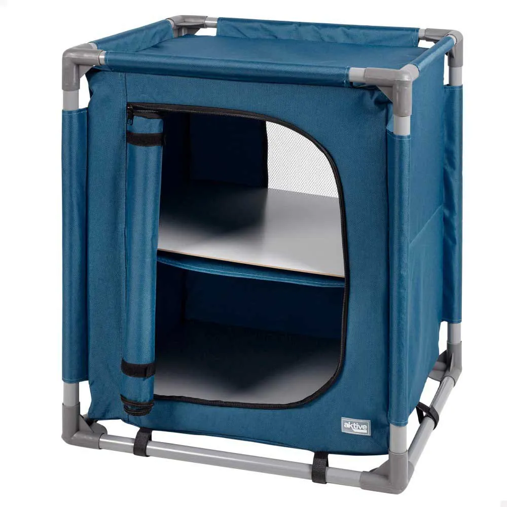 Aktive Foldable Däck, Blue, 56 x 46 x 66cm