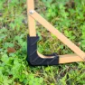 Aktive Glamping 53x53x77 Cm Stol, Green / brown, One Size