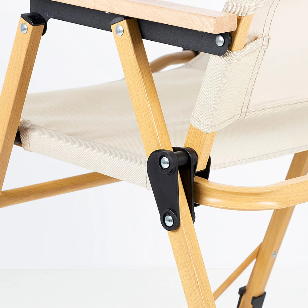 Aktive Glamping Hög Hopfällbar Stol unisex, Beige, 61 x 54 x x 40-77cm Aktive Glamping Hög Hopfällbar Stol unisex, Beige, 61 x 54 x x 40-77cm