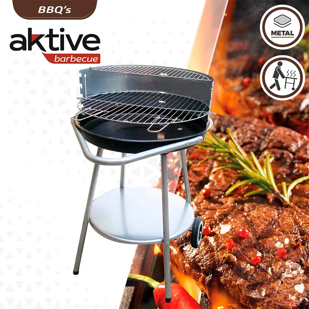 Aktive Grill 51x51x82 Cm unisex, Black, One Size Aktive Grill 51x51x82 Cm unisex, Black, One Size