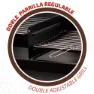 Aktive Grill 97x42x96 Cm Refurbished unisex, Black, One Size