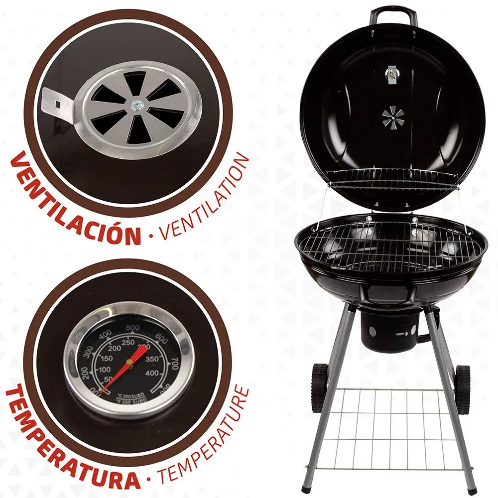 Aktive Grillfest 57x86 Cm unisex, Black, One Size