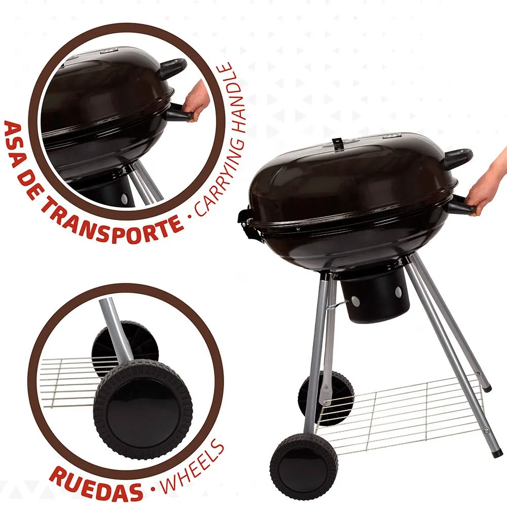 Aktive Grillfest 57x86 Cm unisex, Black, One Size