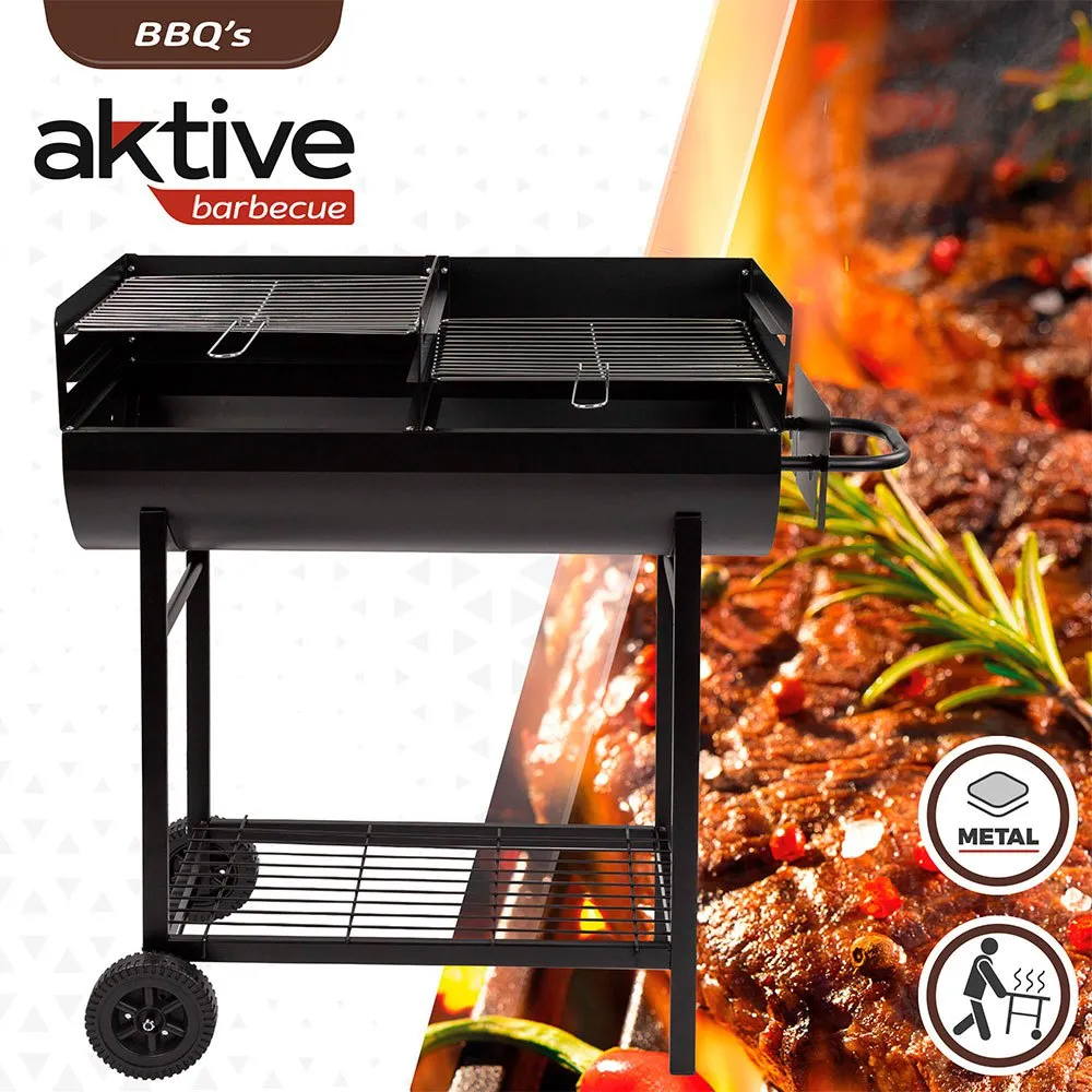 Aktive Grillfest 97x42x96 Cm unisex, Black, One Size