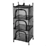 Aktive Hängande Garderobsarrangör 63073, Black, 87 x 38 x 36cm