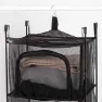 Aktive Hängande Garderobsarrangör 63073, Black, 87 x 38 x 36cm