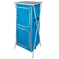 Aktive Hopfällbar Garderob Med 4 Nivåer 62x53x140 Cm
