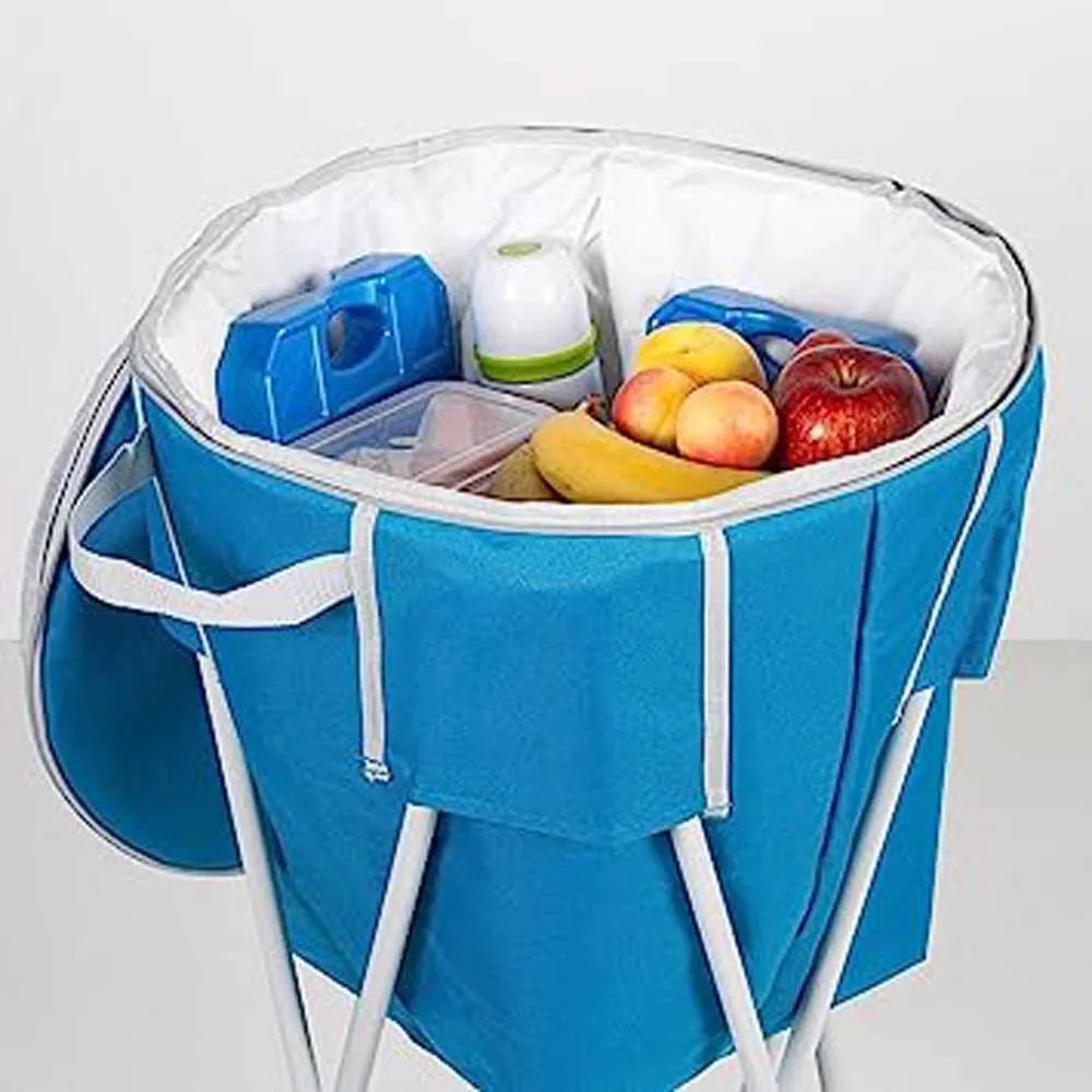 Aktive Hopfällbar Kylväska Med Stativ, Blue, One Size