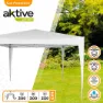 Aktive Hopfällbar Paviljong Med Uv50-skydd 300x300x240 Cm unisex, White, One Size