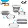 Aktive Hopfällbart Campingkit, Grey, One Size