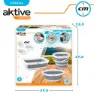 Aktive Hopfällbart Campingkit, Grey, One Size