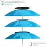 Aktive Hopfällbart Strandparasoll Med Uv50 200 Cm unisex, Blue, One Size