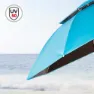 Aktive Hopfällbart Strandparasoll Med Uv50 200 Cm unisex, Blue, One Size