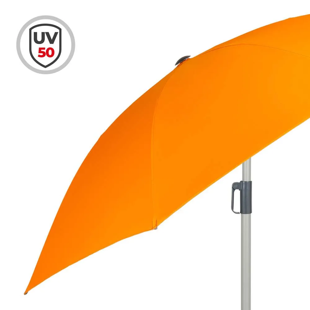 Aktive Hopfällbart Strandparasoll Med Uv50 220 Cm unisex, Orange, One Size Aktive Hopfällbart Strandparasoll Med Uv50 220 Cm unisex, Orange, One Size