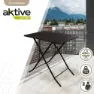 Aktive Jardin Metal 70x50x70 Cm Fällbord Refurbished unisex, Black, One Size