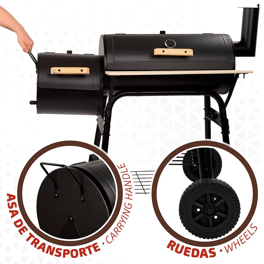 Aktive Kolgrill 106x61x106 Cm unisex, Black, One Size